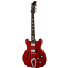 Hagstrom Viking DLX Wild Cherry Transparent gitara elektryczna, 12-strunowa Hagstrom Viking DLX Wild Cherry Transparent gitara elektryczna, 12-strunowa