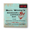 BILLY GIBBONS CUSTOM REV WILLY′S GUITAR STRINGS 07-38 RWN0738