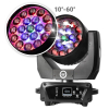 LIGHT4ME ZOOM WASH 19x15W Moving Head RGBW Ring Control Effect LED