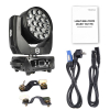 LIGHT4ME ZOOM WASH 19x15W Moving Head RGBW Ring Control Effect LED