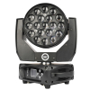 LIGHT4ME ZOOM WASH 19x15W Moving Head RGBW Ring Control Effect LED