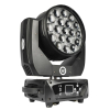 LIGHT4ME ZOOM WASH 19x15W Moving Head RGBW Ring Control Effect LED