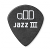 Dunlop 482-114 Tortex Pitch Black Jazz III guitar pick 1.14mm