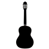 Ortega R221BK-L classical guitar with gigbag, lefthand