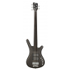 RockBass Corvette $$, 5-String, Fretless - Nirvana Black Transparent Satin bass guitar