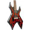 BC Rich Warlock Metal Master Tribal Fire M electric guitar