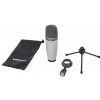 Samson C03U condenser microphone USB with clamp +Cakewalk Sonar LE software + stand + USB cable