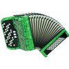 Weltmeister Romance 602 60/72/II/3 button accordion, green