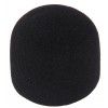 4Audio WS1 foam windscreen for microphone, black