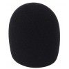 4Audio WS2 foam windscreen for microphone, black