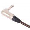 4Audio GT1075 4.5m guitar cable 1 straight and 1 angle Neutrik jack
