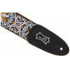 Levy′s Hootenanny Yellow Jacquard guitar strap Levy′s Hootenanny Yellow Jacquard guitar strap