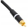 Klotz AC106 subwoofer cable 3m, RCA Neutrik plugs