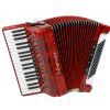 E.Soprani 964 KC 37/4/11 96/4/4 Musette accordion (red)