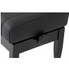 Grenada BC 38 concert piano bench, black