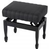 Grenada BC 38 concert piano bench, black