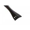 AN Violin Pegs, Tailpiece, Endbutton Set 4/4 a la Hill heart ebony, black ball