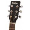 Vintage VEC500BK Electro-Acoustic Guitar, Black