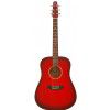 BatonRouge L6 Red acoustic guitar
