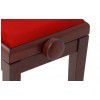 Akmuz piano bench mahogany (matt)
