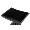Grenada TA 4 Black gloss piano stool, black padding