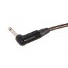 4Audio GT1075 1m guitar cable 1 straight and 1 angle Neutrik jack, black