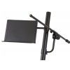 Stim Ki01 K1 Keyboard stand + note desk + microphone arm, Black