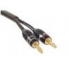 4Audio LS2250 2.3m speaker cable (pair), 4mm Nakamichi connectors
