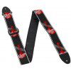 Gibson GG 600 2″ Red Woven Strap with Gibson Logo – Guitar Strap