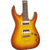 LTD H101FM Amber Sunburst electric guitar