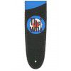 Planet Waves 25LTW02 2,5″ THE WHO- BULLS EYE guitar strap leather