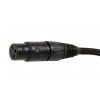 4Audio MIC2022 1.5m microphone cable Stealth Black XLR - XLR (Neutrik, gold plated)