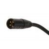 4Audio MIC2022 1.5m microphone cable Stealth Black XLR - XLR (Neutrik, gold plated)