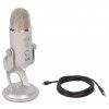 Blue Microphones Yeti USB condenser microphone with headphones output