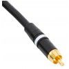 Klotz AC106 subwoofer cable 4m, RCA Neutrik plugs