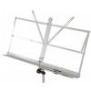 K&M 11100 Butterfly music stand, foldable, silver