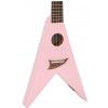 Mahalo UFV 1PK  soprano ukulele, pink V-model