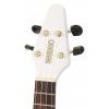 Mahalo UFV 1WT  soprano ukulele, white V-model