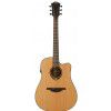 Lag GLA-T200-DCE acoustic guitar with EQ Tramontane