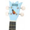 Mahalo U1 Kit LBN soprano ukulele, blue set