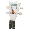 Mahalo U1 Kit WT soprano ukulele, white set