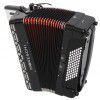 Moreschi ST 474 34/4/11 72/4/4 Musette accordion (black, red bellow)