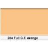 Lee 204 Full C.T.Orange colour filter - 50x60cm
