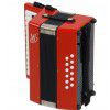 Weltmeister Mini accordion (red) with carton box