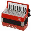 Weltmeister Mini accordion (red) with carton box