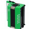 Weltmeister Mini accordion (green) with carton box