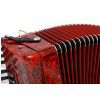 E.Soprani 964 KC 37/4/11 96/4/4 Musette accordion (red)