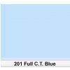 Lee 201 Full C.T.Blue colour filter - 50x60cm  