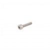 Amex M4 hex screw 20mm silver, for panel connectors