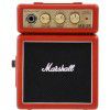 Marshall MS 2 red mini guitar amplifier